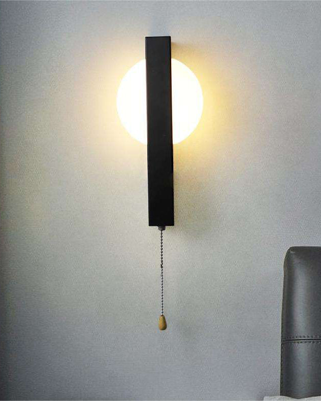 Rope Switch LED Wandleuchte - Schwarz