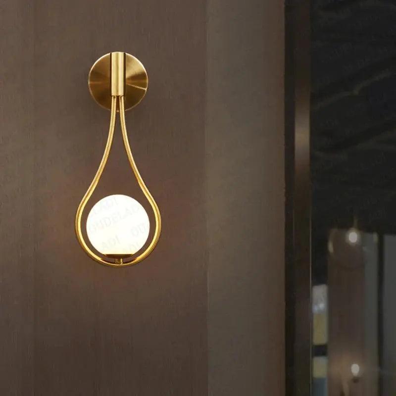Moderne skandinavische Wandleuchte
