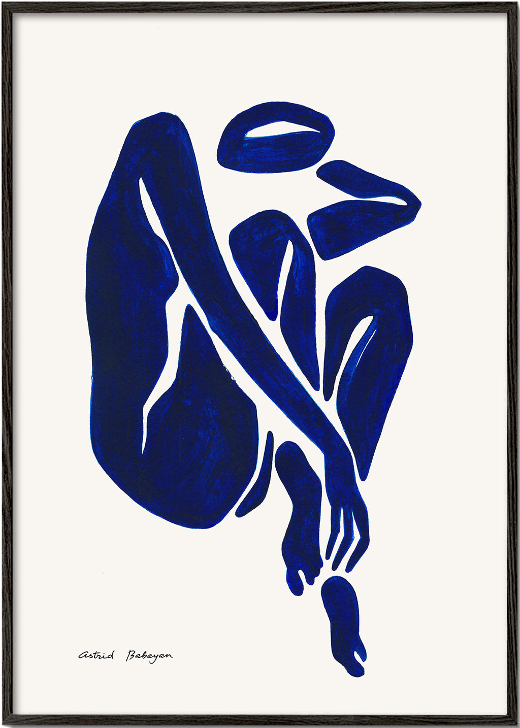 Blaue Figur #3