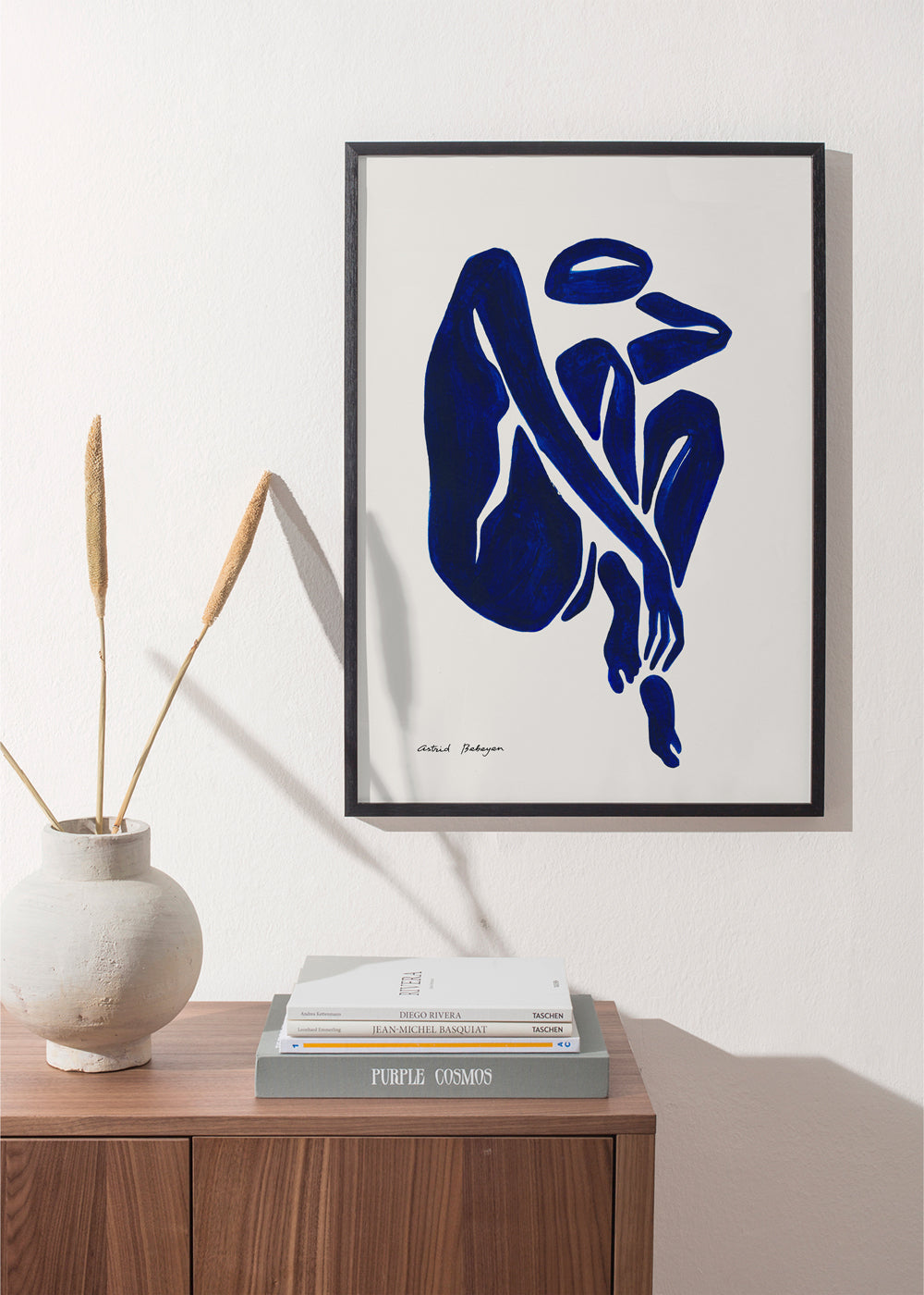 Blaue Figur #3