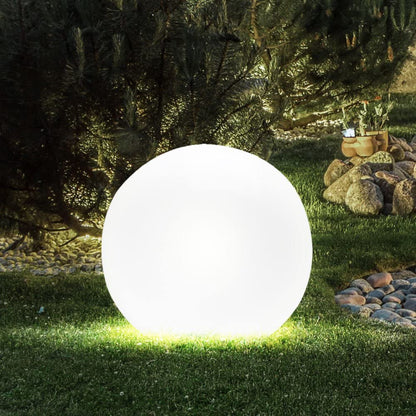 Wetterfestes Kugelförmiges LED Gartenlicht mit 16 Farben und Fernbedienung - Perfekt für Garten, Veranda & Party