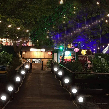 6 Stück Outdoor Ball Solar Gartenlichter