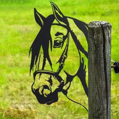 Outdoor Garten Bauernhof Spionierende Ziege Metall Kunstwerk Innendekoration