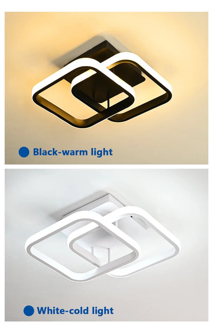 LED Deckenleuchte – Moderne Flur- und Balkonlampe