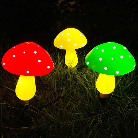 Eara - Solar-Pilz-Multicolor-Gartenlicht