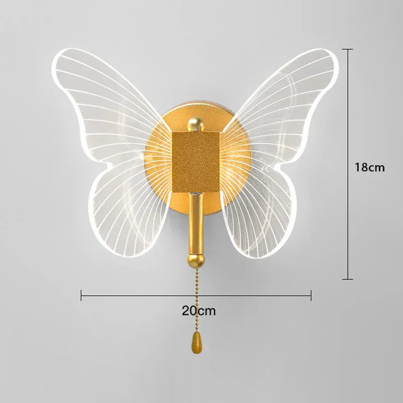 Schmetterling Pendelleuchte: Moderne LED Pendelleuchte für Decke Küche Wohnzimmer
