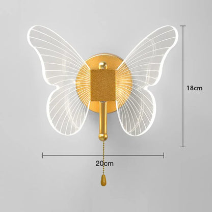 Schmetterling Pendelleuchte: Moderne LED Pendelleuchte für Decke Küche Wohnzimmer