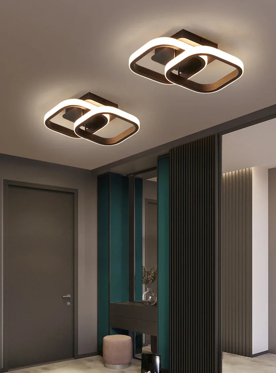 LED Deckenleuchte – Moderne Flur- und Balkonlampe