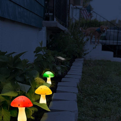 Eara - Solar-Pilz-Multicolor-Gartenlicht
