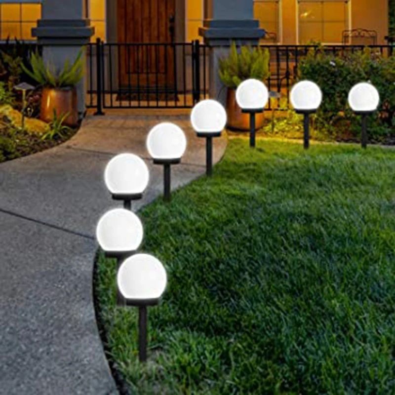 6 Stück Outdoor Ball Solar Gartenlichter
