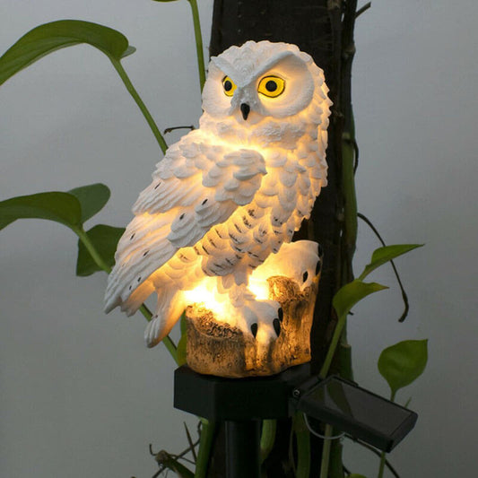 Barter | Gartenlampe Eulen mit Sonnenenergie